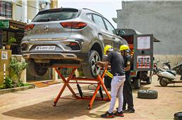 MG India launches service at home facility